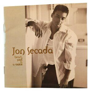 Jon Secada Heart Soul & A Voice CD Album 1990s 37447cd